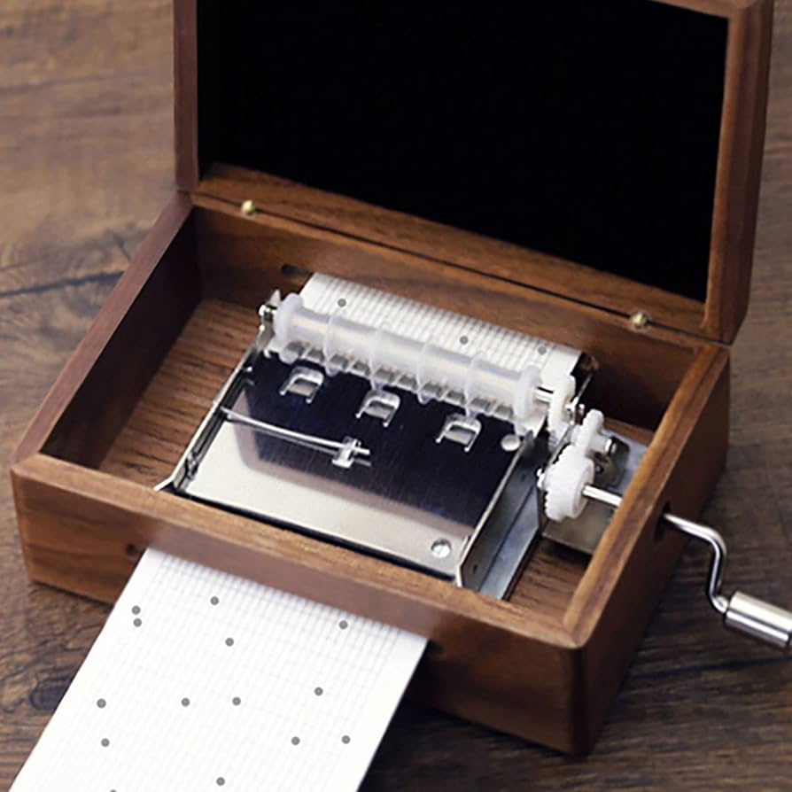Amazon | 手回しオルゴール自分で曲を作る DIY 音楽ツールキット